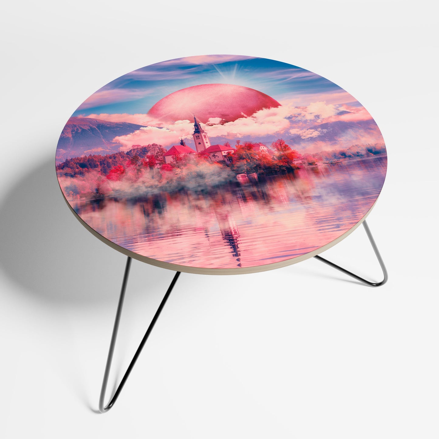 MARS SOPRA IL LAGO DI BLED Tavolino grande