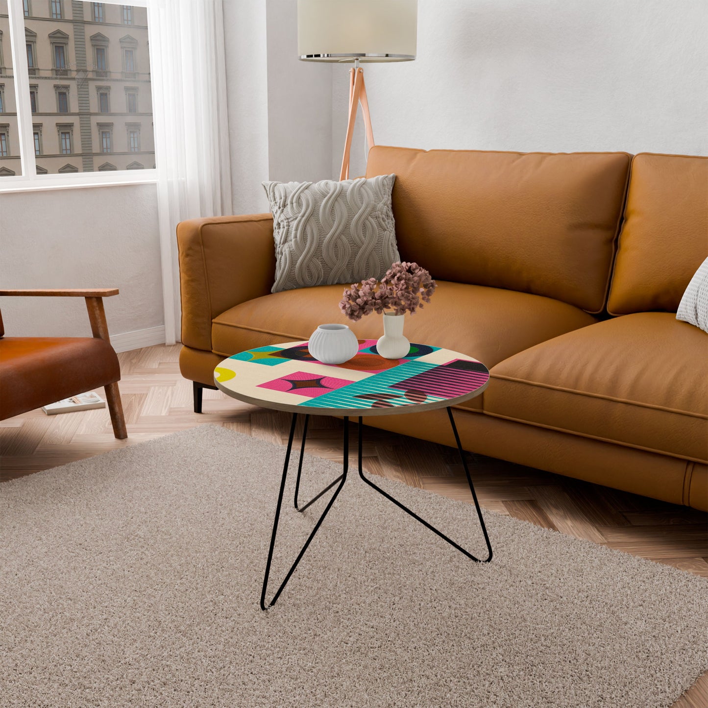 FORM VARIETY Large Coffee Table