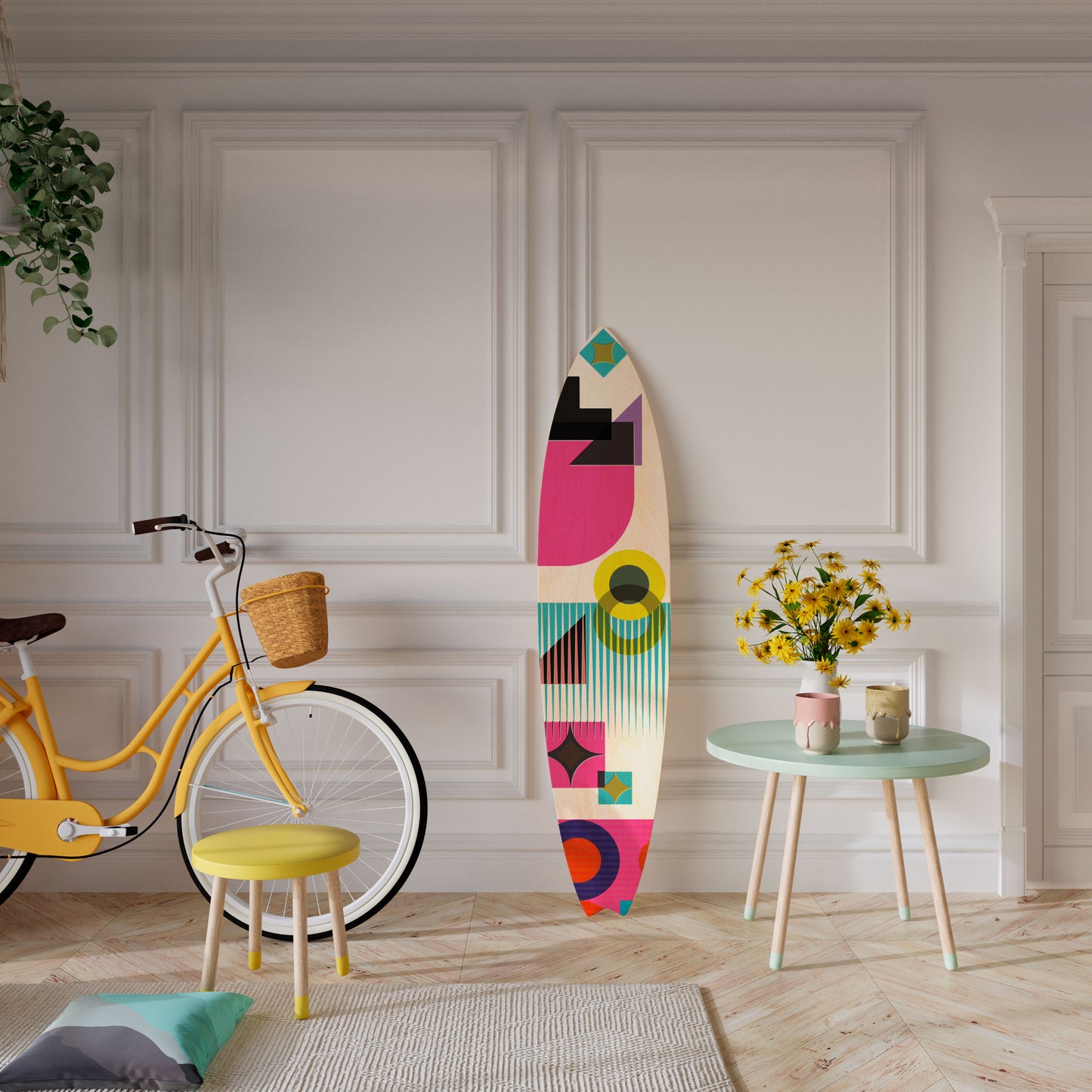 FORM VARIETY Surfboard Decorative Panel