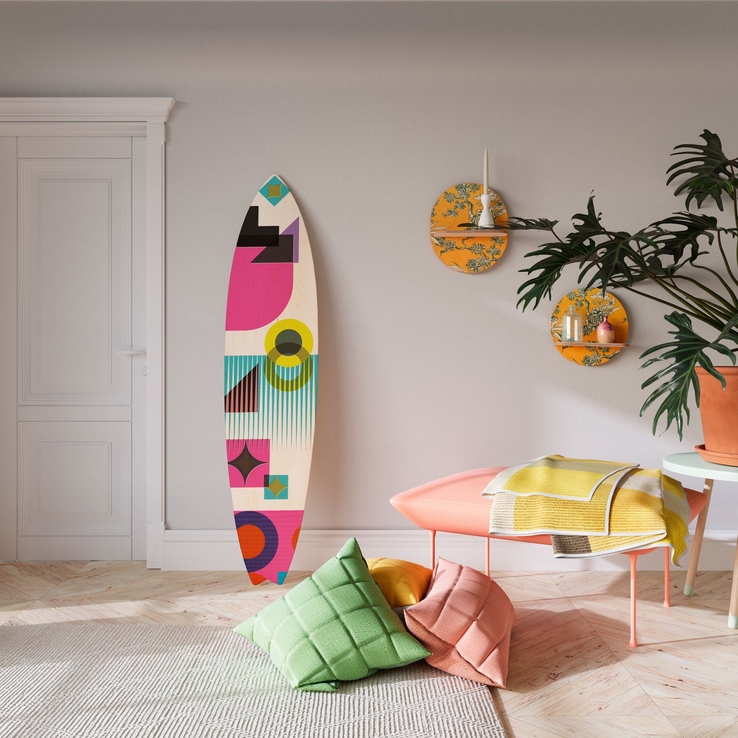 FORM VARIETY Surfboard Decorative Panel