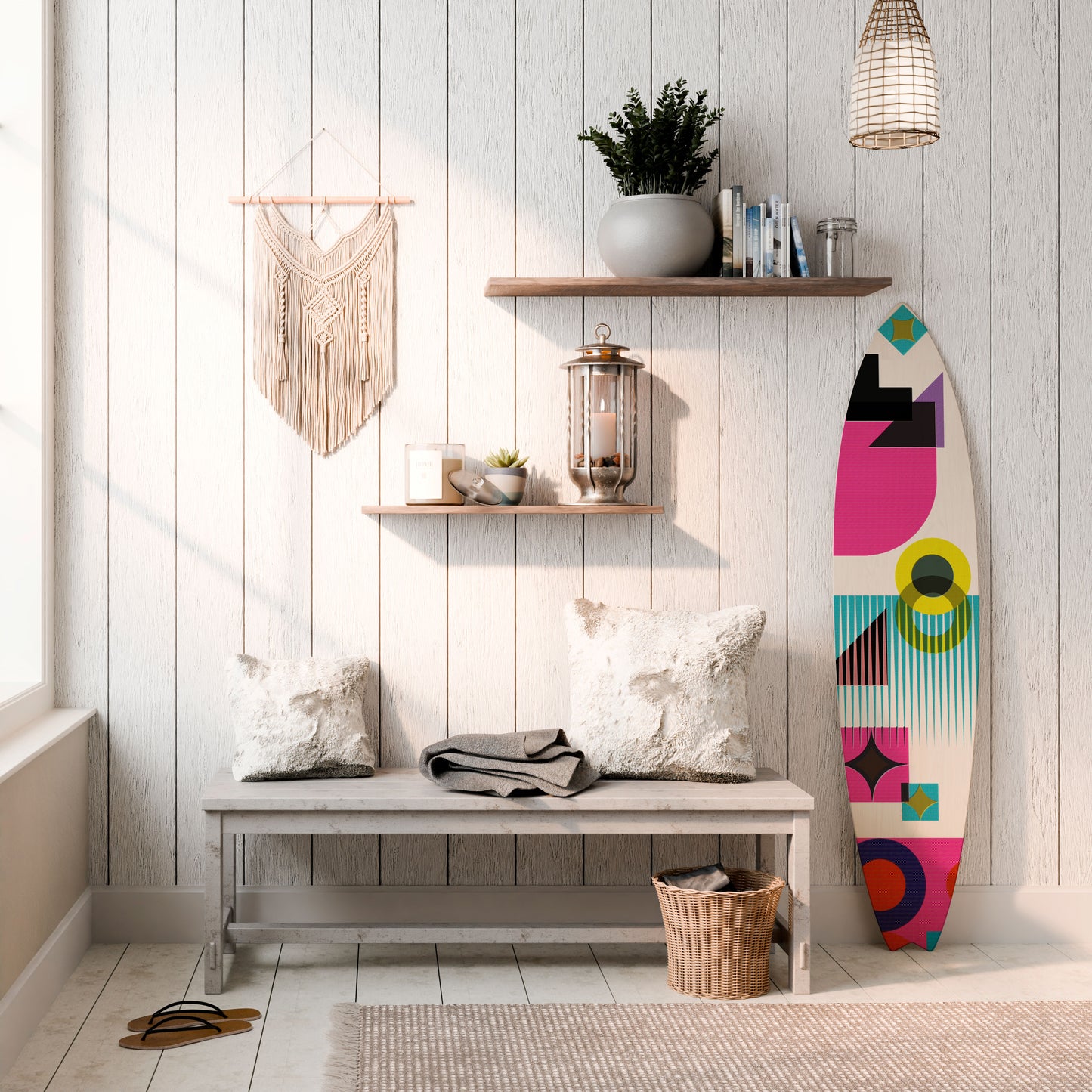 FORM VARIETY Decorative Plywood Surfboard