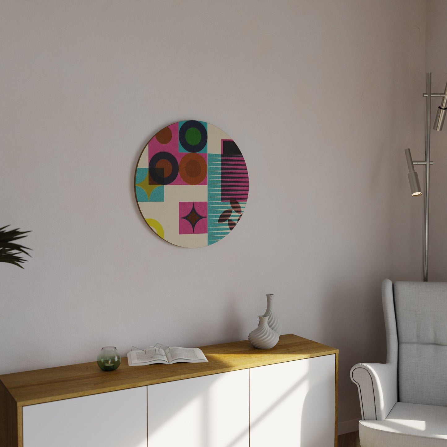 FORM VARIETY Round Wall Art
