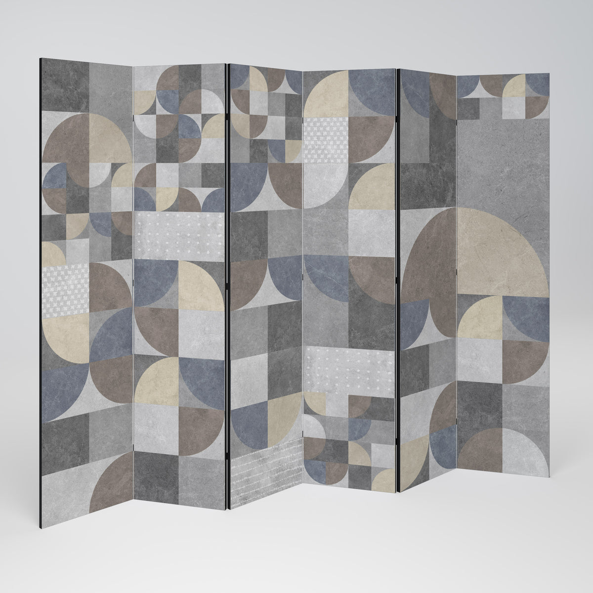 A PIECE OF SHAPE Paravento Decorativo a 6 Pannelli