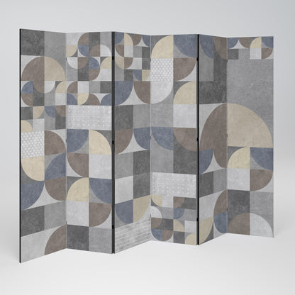 A PIECE OF SHAPE - Divisorio decorativo per ambienti a 6 pannelli