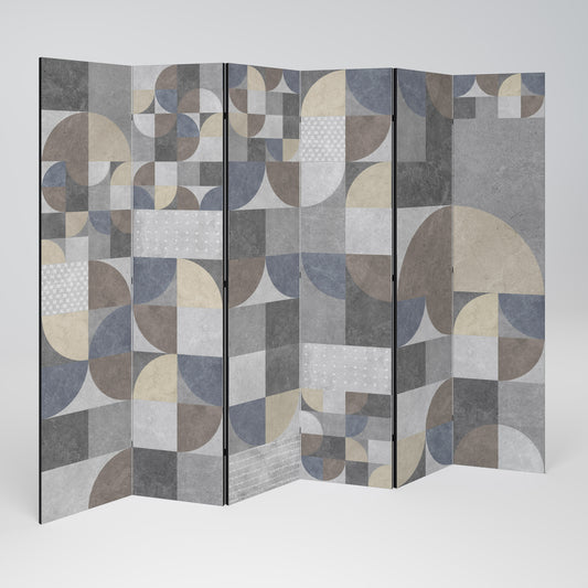 A PIECE OF SHAPE - Divisorio decorativo per ambienti a 6 pannelli