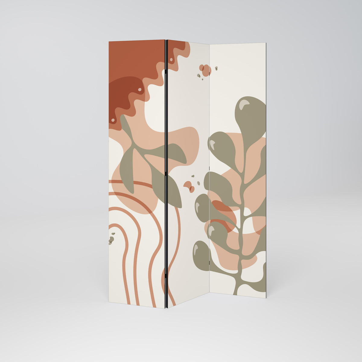 ARTISTRY AURA Paravento Decorativo a 3 Pannelli