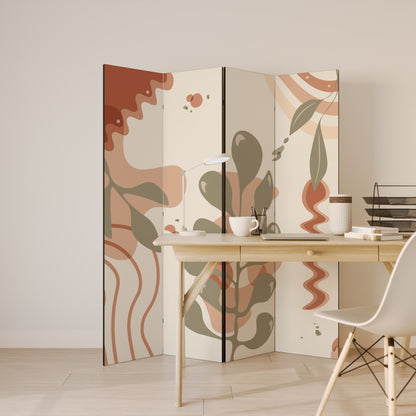 ARTISTRY AURA Divisorio decorativo per ambienti a 4 pannelli