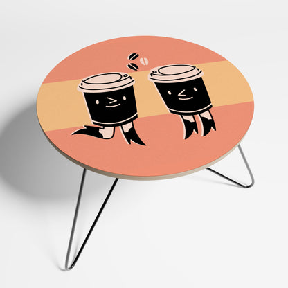 JOYFUL COFFEE Large Coffee Table