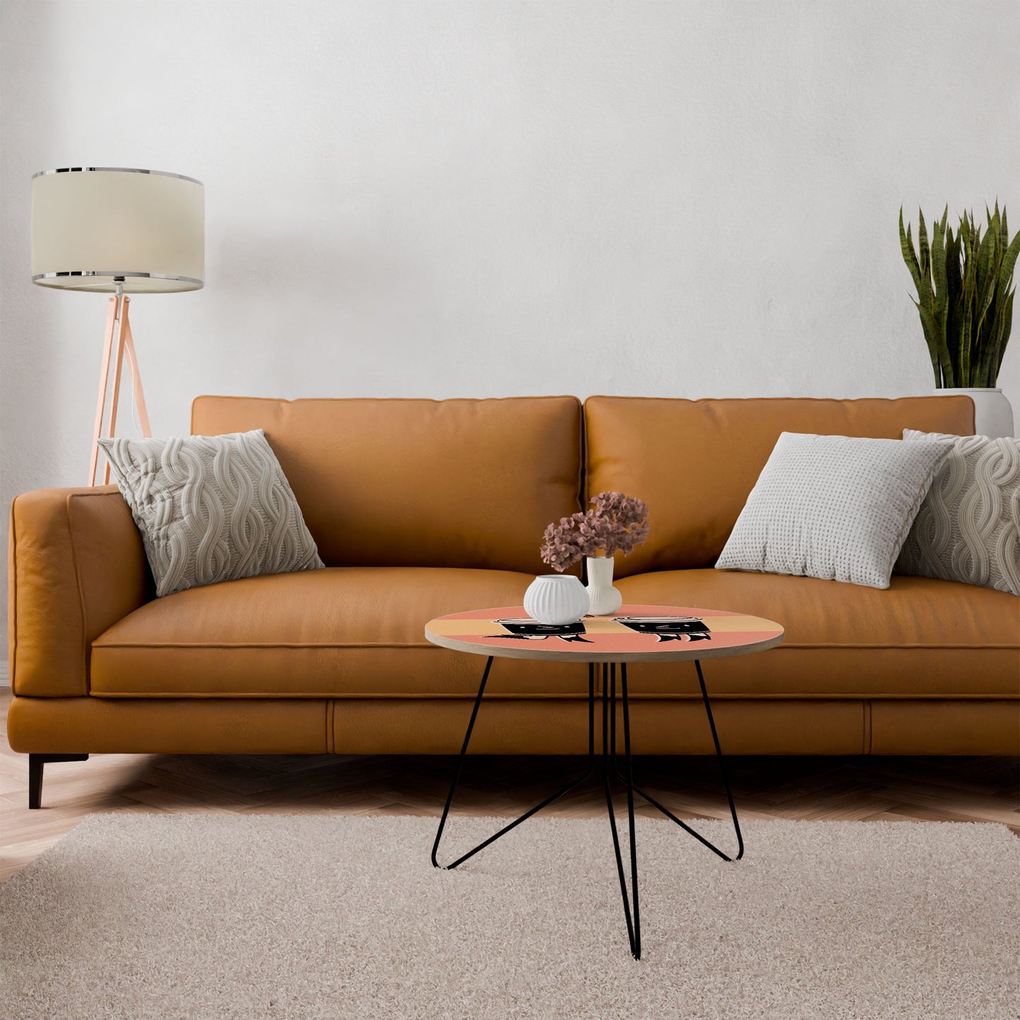 JOYFUL COFFEE Large Coffee Table