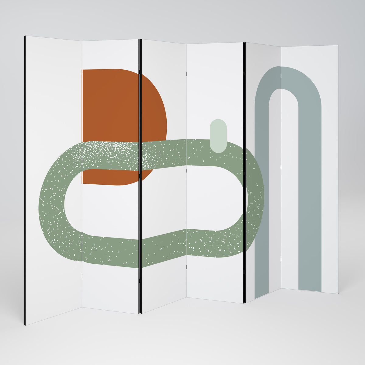 INFINITY'S EMBRACE Paravento Decorativo a 6 Pannelli