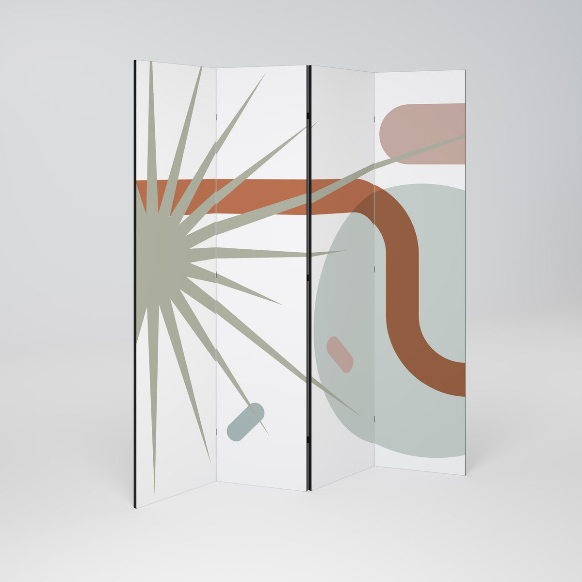 SHAPESHIFT FUSION Decorative 4-Panel Room Divider