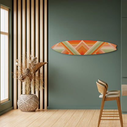 GRADIENT PICKS Decorative Plywood Surfboard