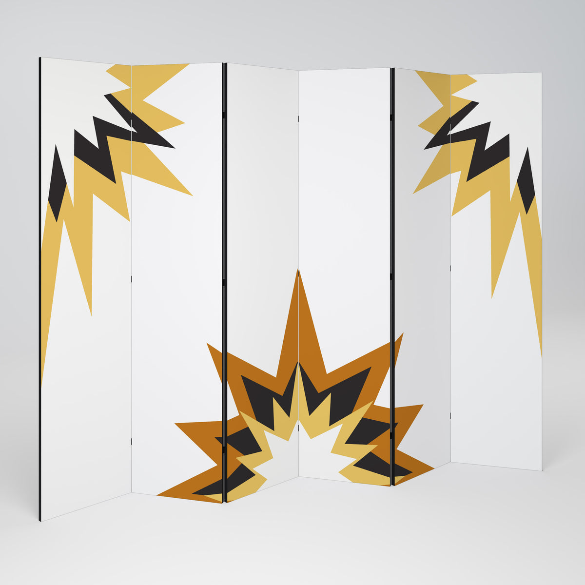 EXPLOSIVE HARMONY Paravento Decorativo a 6 Pannelli