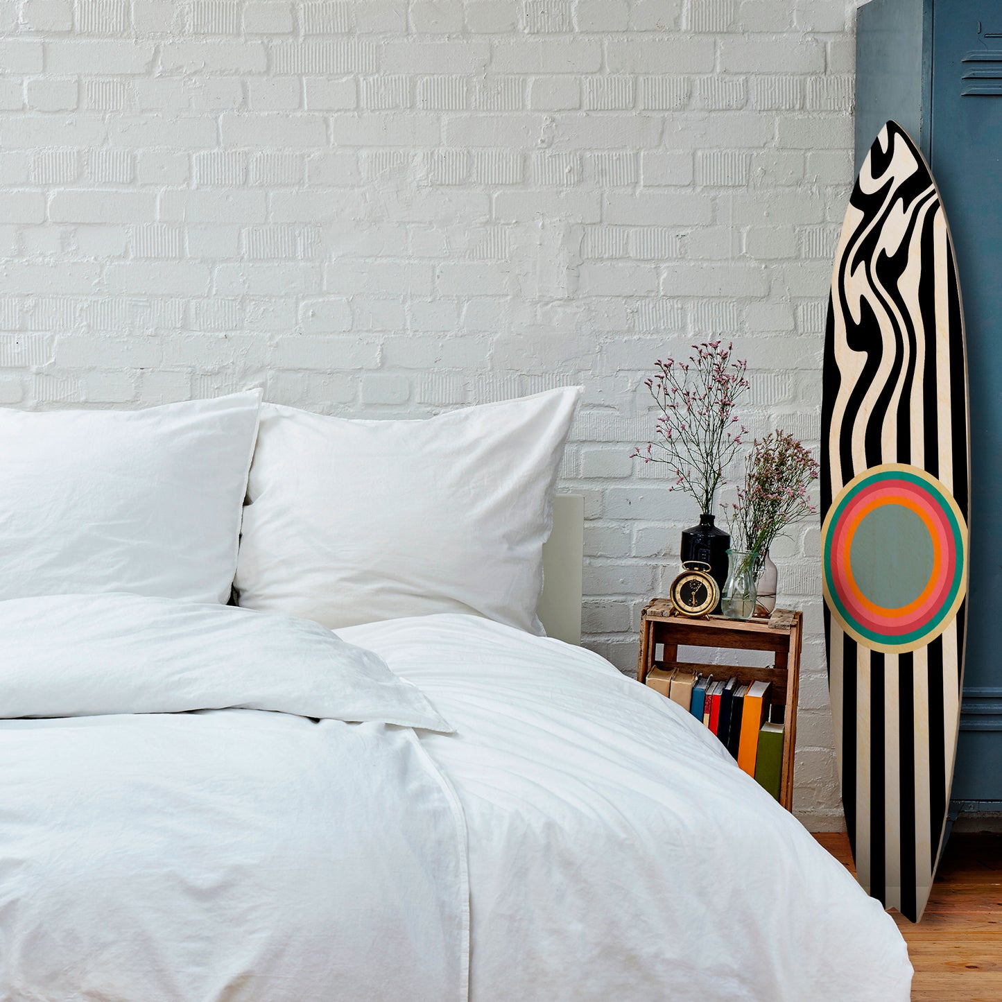 SPECTRA SHOWCASE Tavola da surf decorativa in compensato