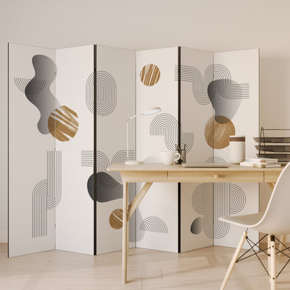 CLEAR CREATIONS Divisorio decorativo per ambienti a 6 pannelli