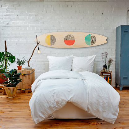 SUNNY TREASURE Surfboard Decorative Panel