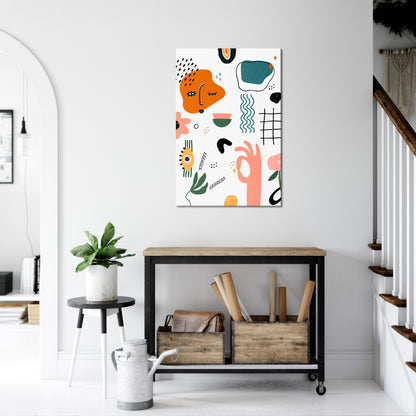 MATISSE WHIMSY Stampa su tela verticale