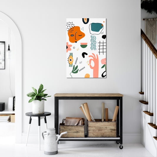 MATISSE WHIMSY Vertical Canvas Print