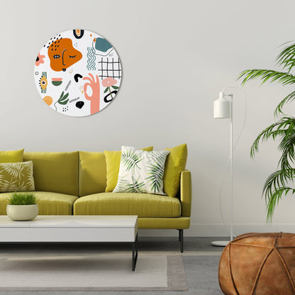 MATISSE WHIMSY Round Wall Art