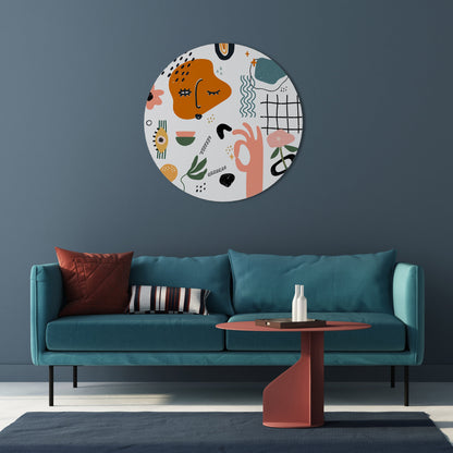 MATISSE WHIMSY Round Wall Art