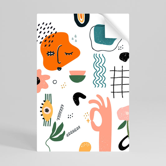 Poster verticale staccabile e attaccabile MATISSE WHIMSY