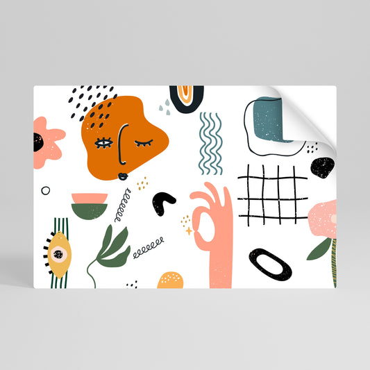 Poster orizzontale staccabile e attaccabile MATISSE WHIMSY
