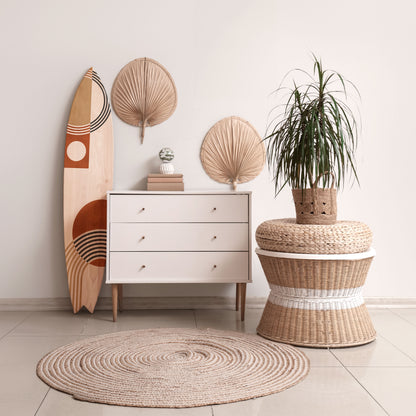 SPACE AROUND Tavola da surf decorativa in compensato