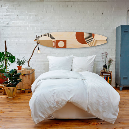 SPACE AROUND Tavola da surf decorativa in compensato