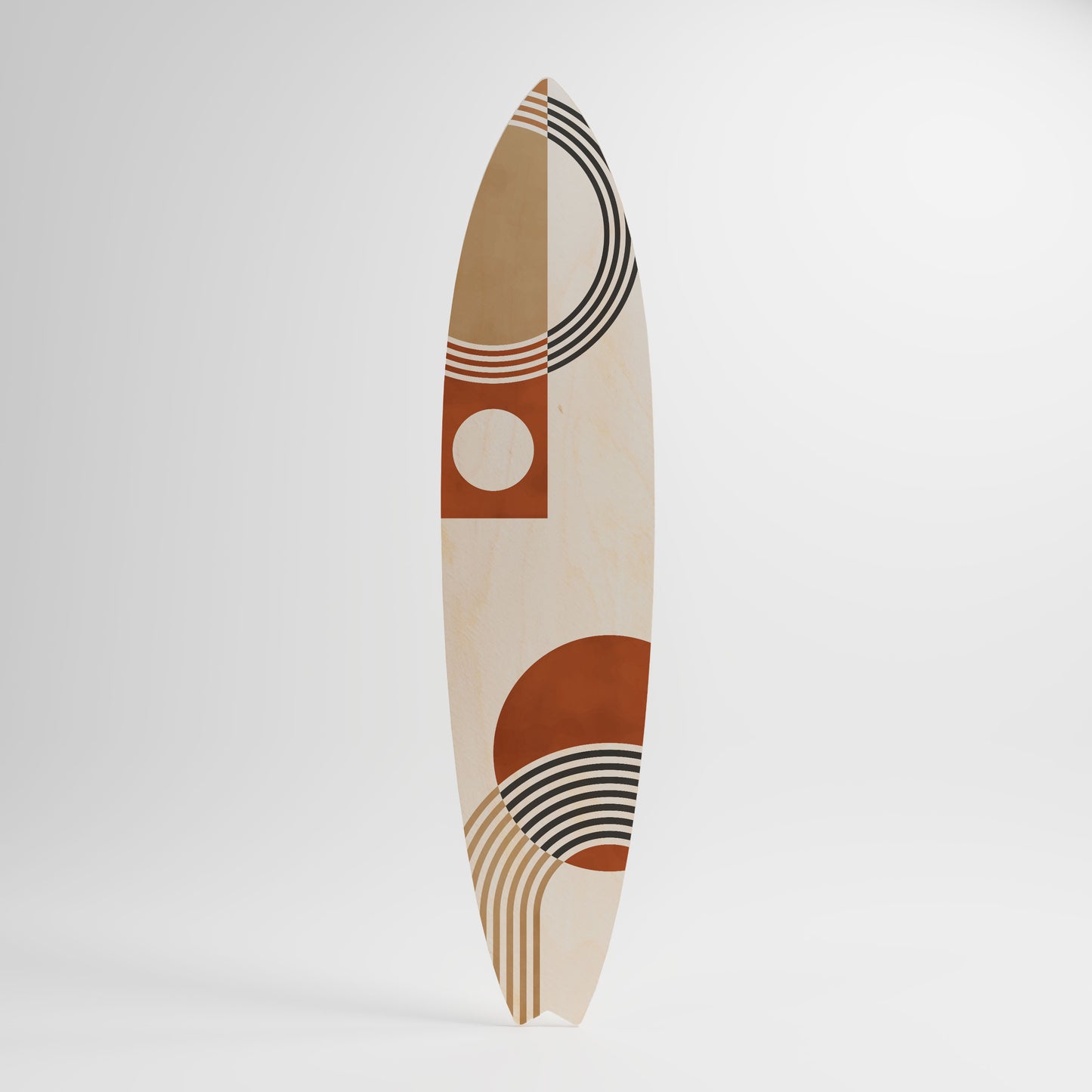 SPACE AROUND Tavola da surf decorativa in compensato