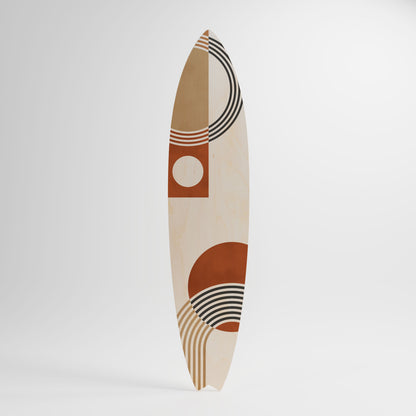 SPACE AROUND Tavola da surf decorativa in compensato