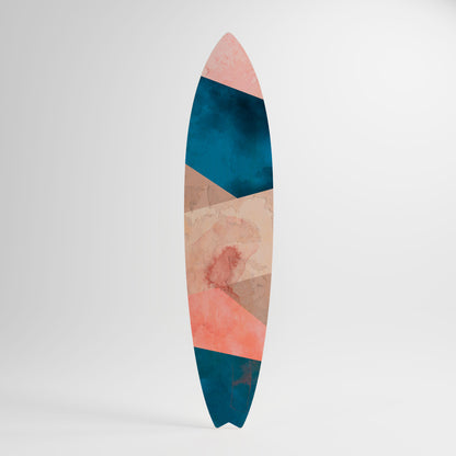 PEONY INTERIOR Decorative Plywood Surfboard