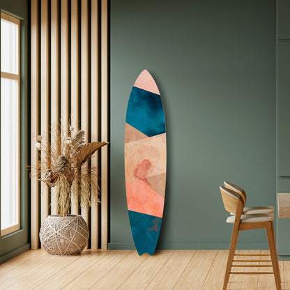 PEONY INTERIOR Decorative Plywood Surfboard