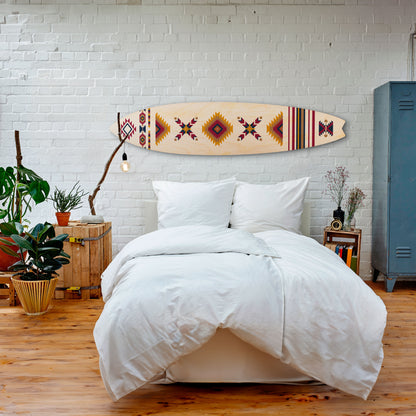 ETHNIC TEASER Decorative Plywood Surfboard