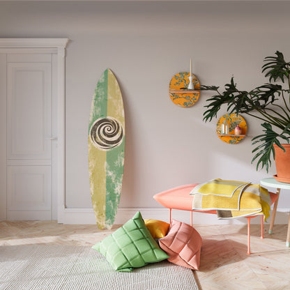 CURLY MODE Decorative Plywood Surfboard