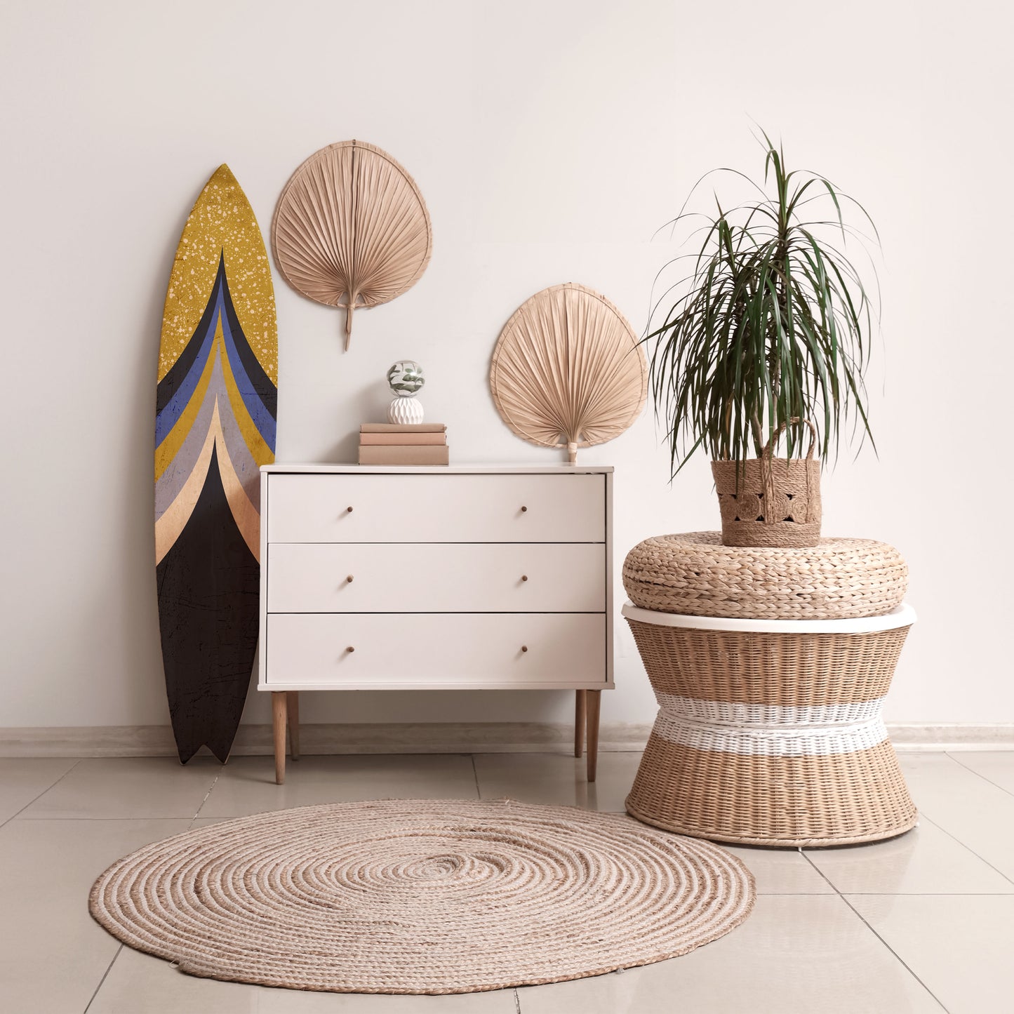 SOURING GLARE Tavola da surf decorativa in compensato