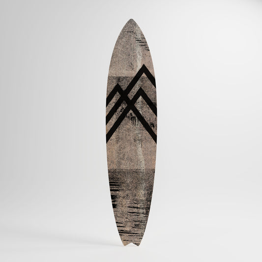 SUMMIT STRIPES Surfboard Decorative Panel