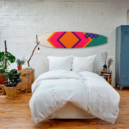 LUMINOUS BRILLIANCE Decorative Plywood Surfboard