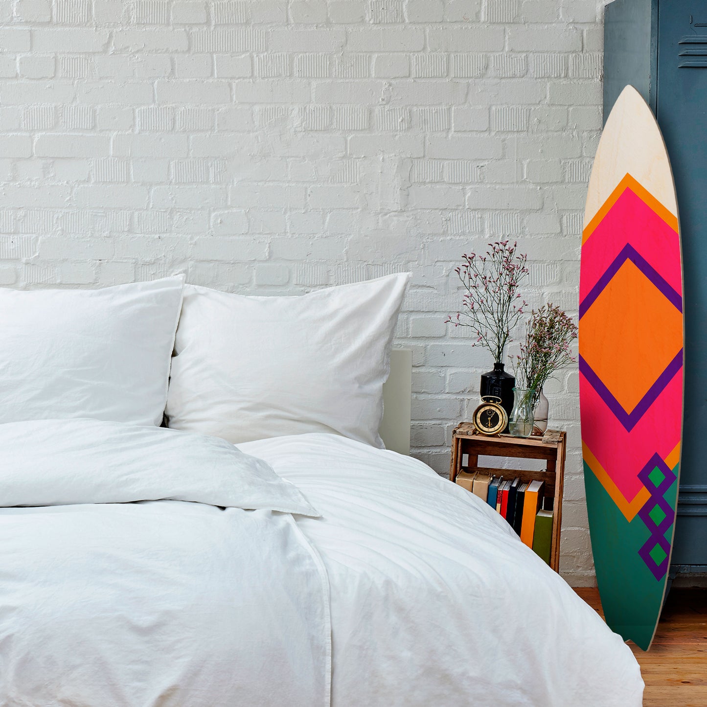 LUMINOUS BRILLIANCE Decorative Plywood Surfboard