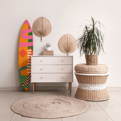 VIBRANT ENERGY Surfboard Decorative Panel