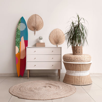 VIVID VIBES Surfboard Decorative Panel