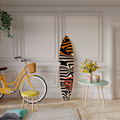 RIPPLE FLOW Tavola da surf decorativa in compensato