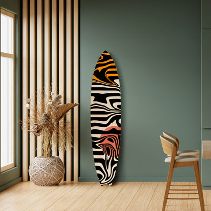 RIPPLE FLOW Tavola da surf decorativa in compensato