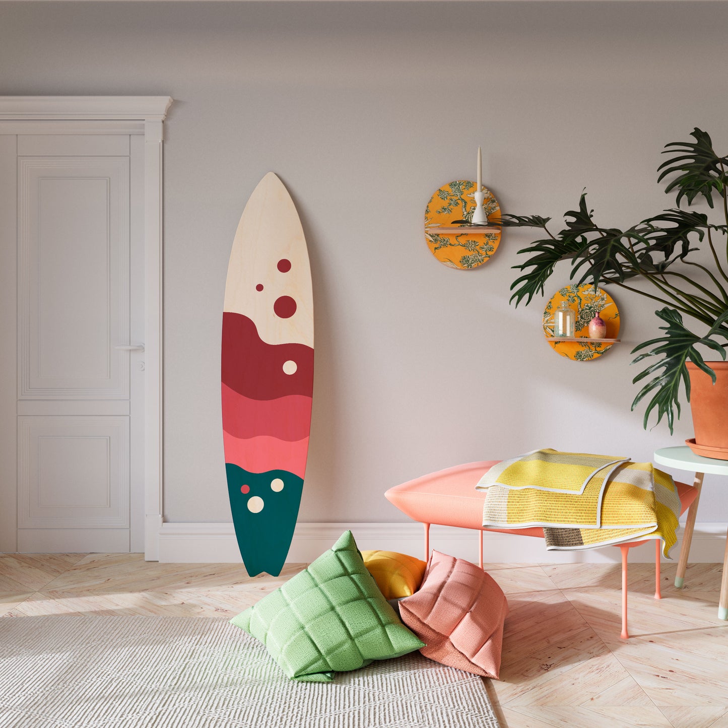 DAYLIGHT EUPHORIA Decorative Plywood Surfboard