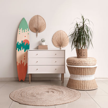 MORNING BREAK Decorative Plywood Surfboard
