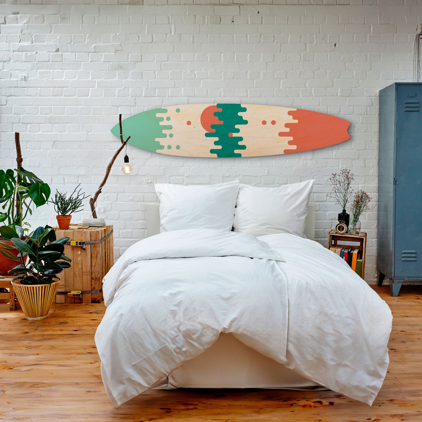 MORNING BREAK Decorative Plywood Surfboard