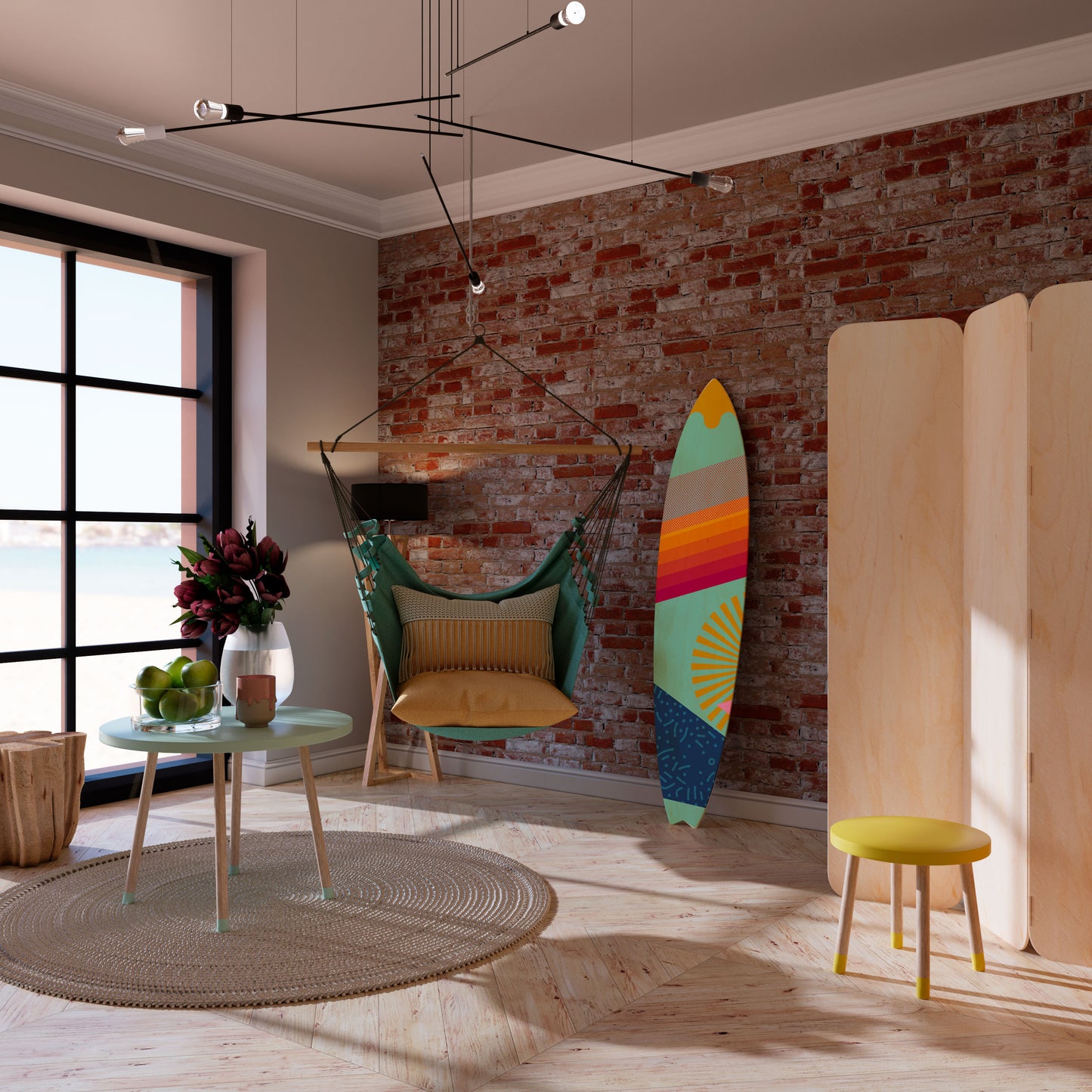 DAYBREAK BLISS Surfboard Decorative Panel