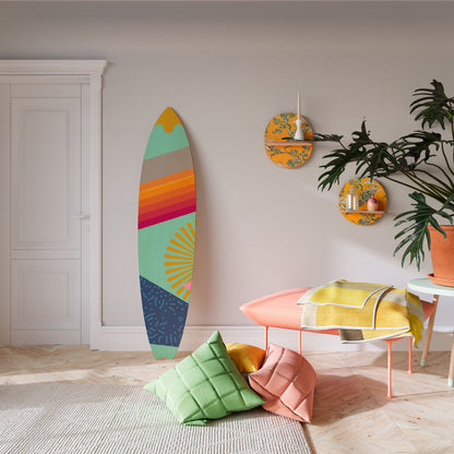 DAYBREAK BLISS Decorative Plywood Surfboard