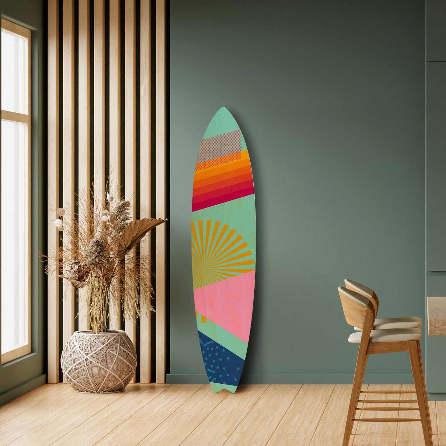 NEW DAYLIGHT Decorative Plywood Surfboard