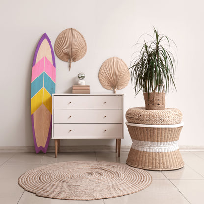 VIGOROUS SEQUENCE Decorative Plywood Surfboard