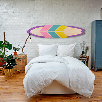 VIGOROUS SEQUENCE Decorative Plywood Surfboard